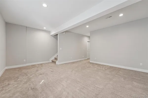 a view of empty room