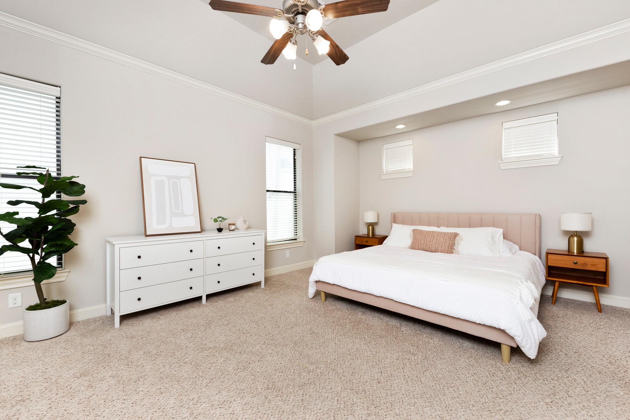 1406 Hickory Street Houston, TX 77007 - Photo 34 of 41 a room with a bed dresser and a window