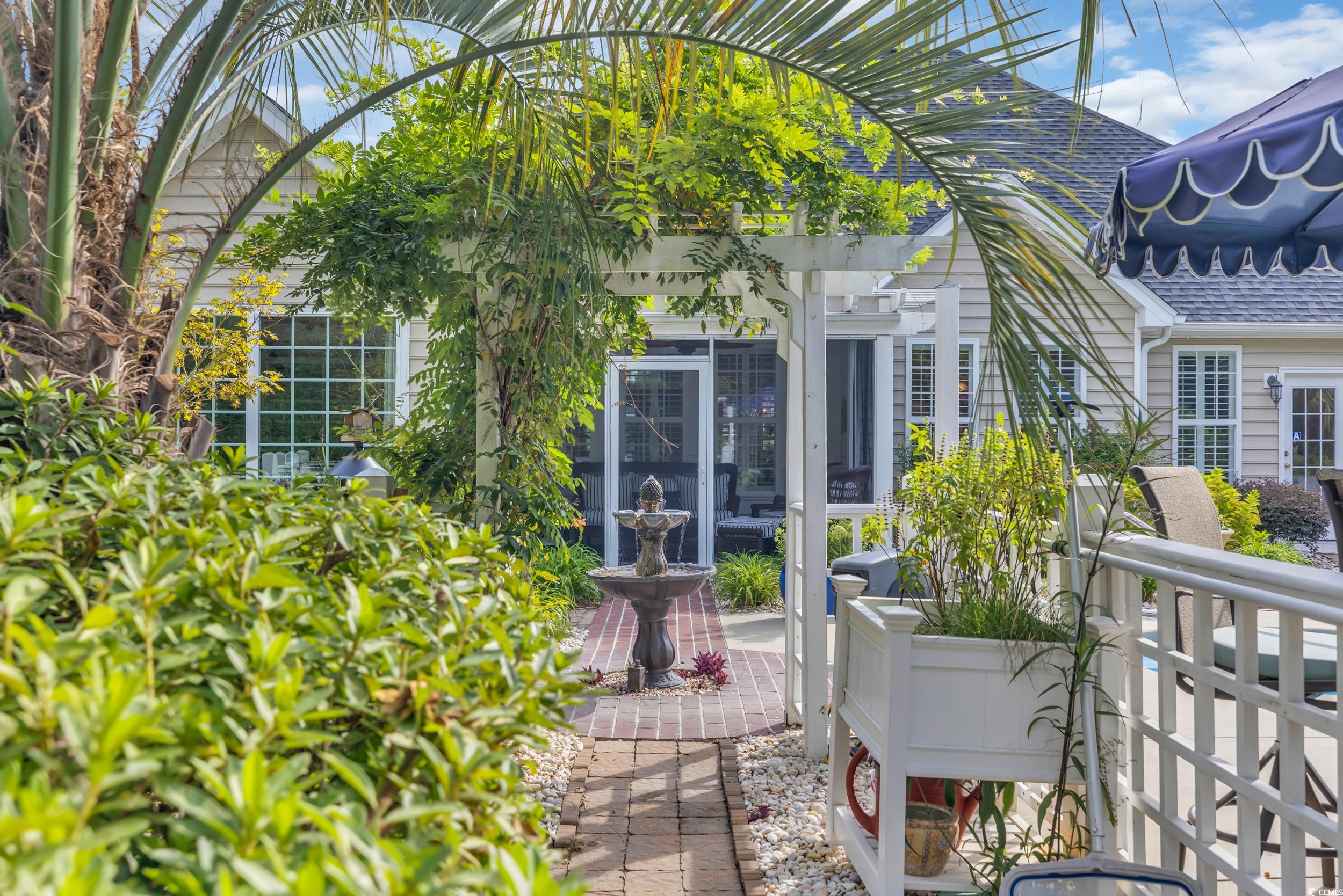 3112 Bayhaven Drive Myrtle Beach, SC 29579 - Photo 33 of 40 View of patio