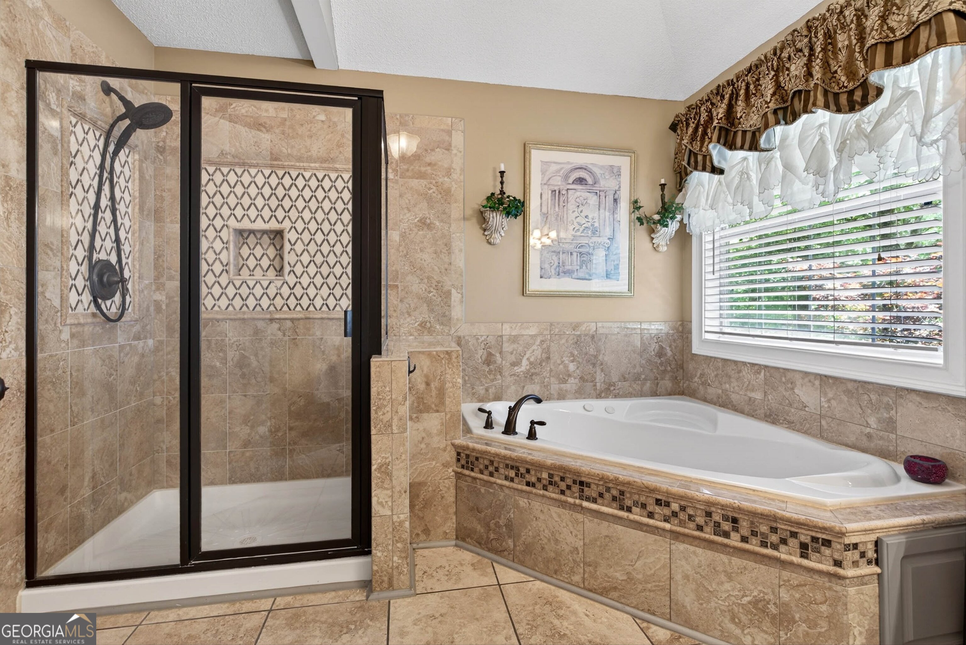 101 Emerald Lane Hampton, GA 30228 - Photo 39 of 72 a bathroom with a tub and a shower