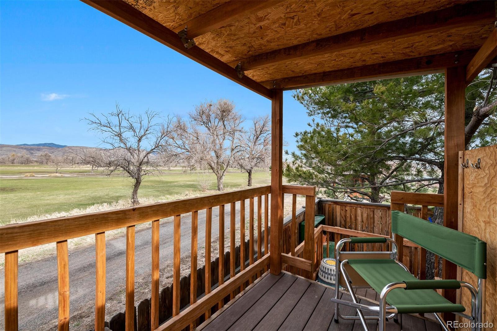 3385 Braun Road Golden, CO 80401 - Photo 37 of 40 a view of a chairs and table in the balcony