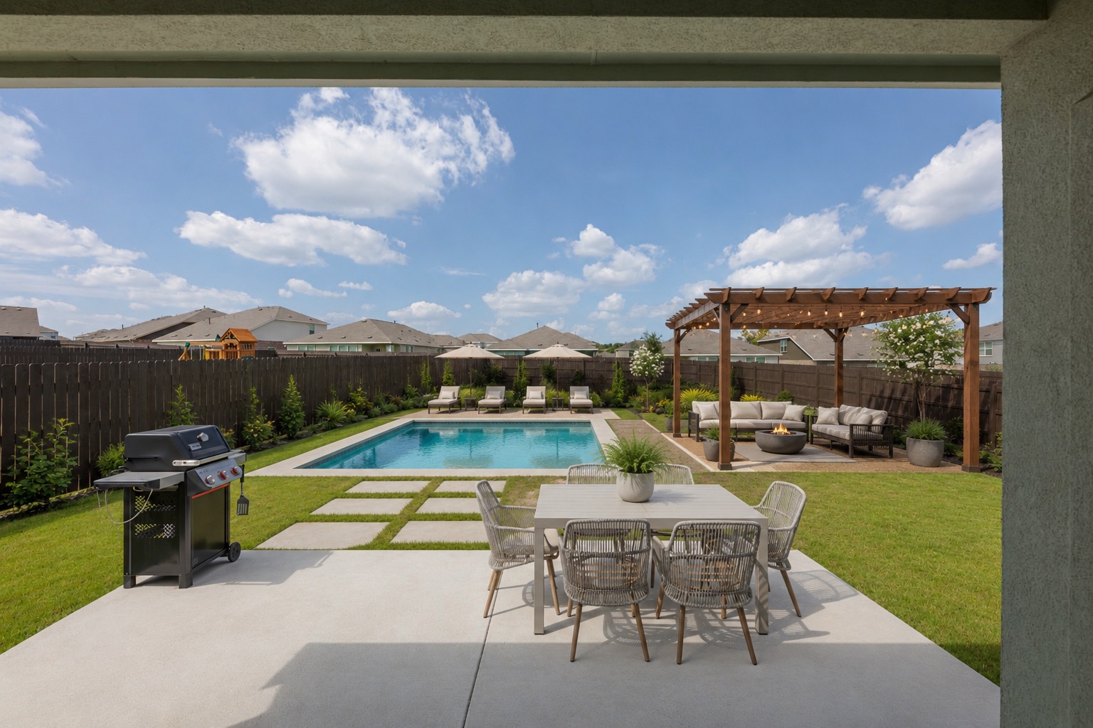 1800 Four Waters Loop Georgetown, TX 78628 - Photo 25 of 32 Virtually Staged