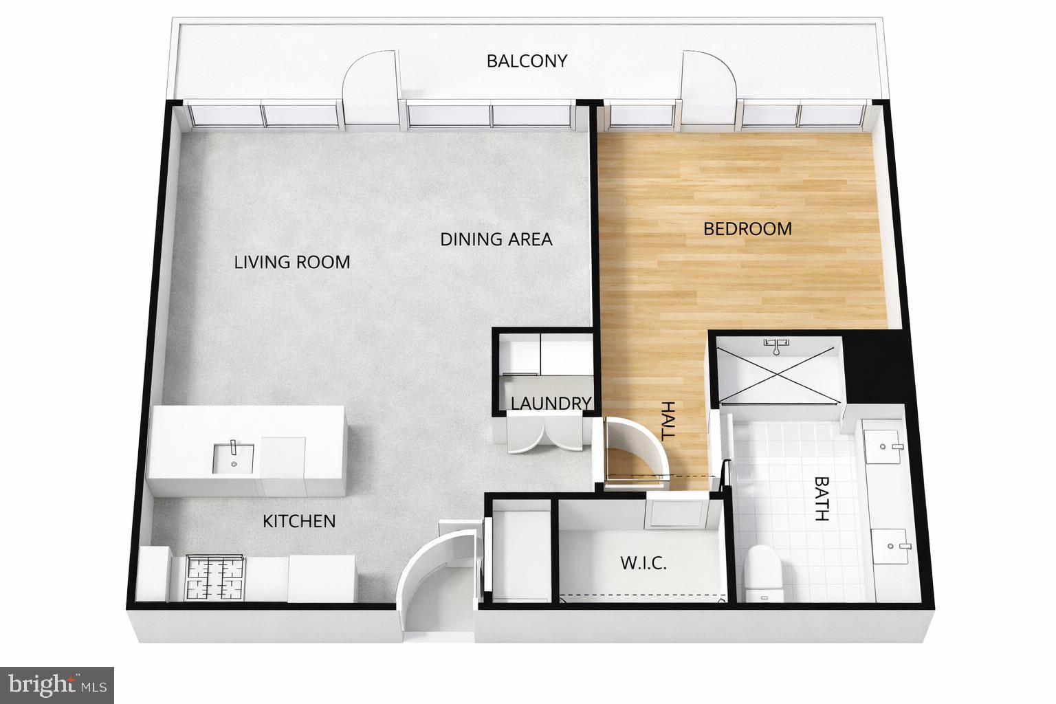 601 Wharf Street Southwest, Unit 411 Washington, DC 20024 - Photo 59 of 59 a picture of a book and a bed