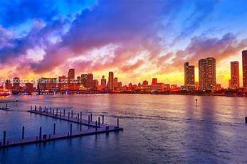 Sunset Harbour Miami Beach, FL 33139 - Photo 2 of 47 a view of a lake with a city