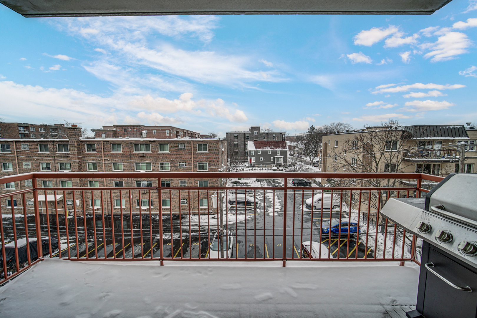 476 Alles Street, Unit 406 Des Plaines, IL 60016 - Photo 7 of 25 a view of city from balcony
