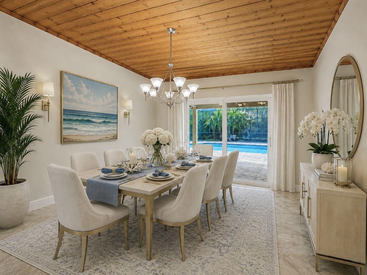 20764 Sorolla Terrace Boca Raton, FL 33433 - Photo 10 of 55 Dining Room-Virtually Staged