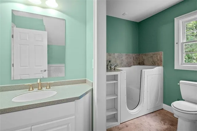 a view of walk in closet