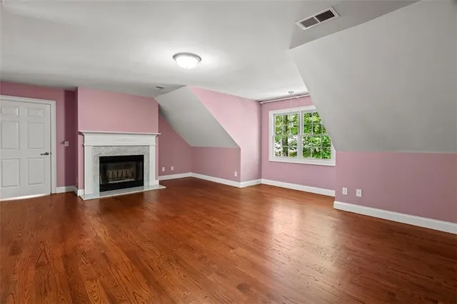 a house view with a backyard space