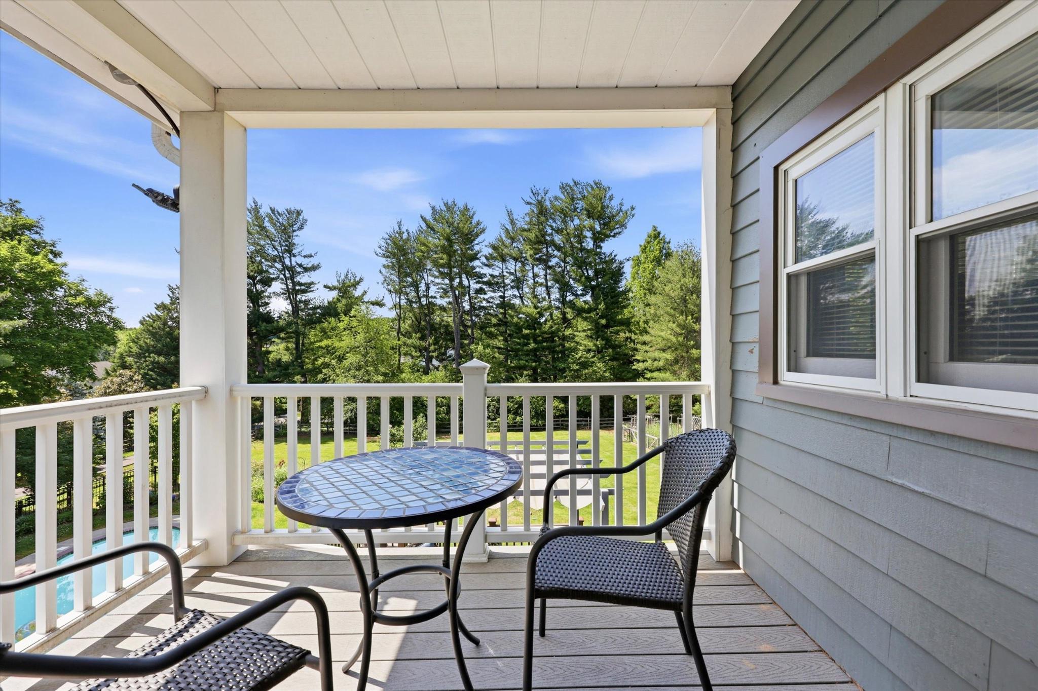 1622 Jarrettown Road Dresher, PA 19025 - Photo 30 of 61 Serene balcony off the primary bedroom