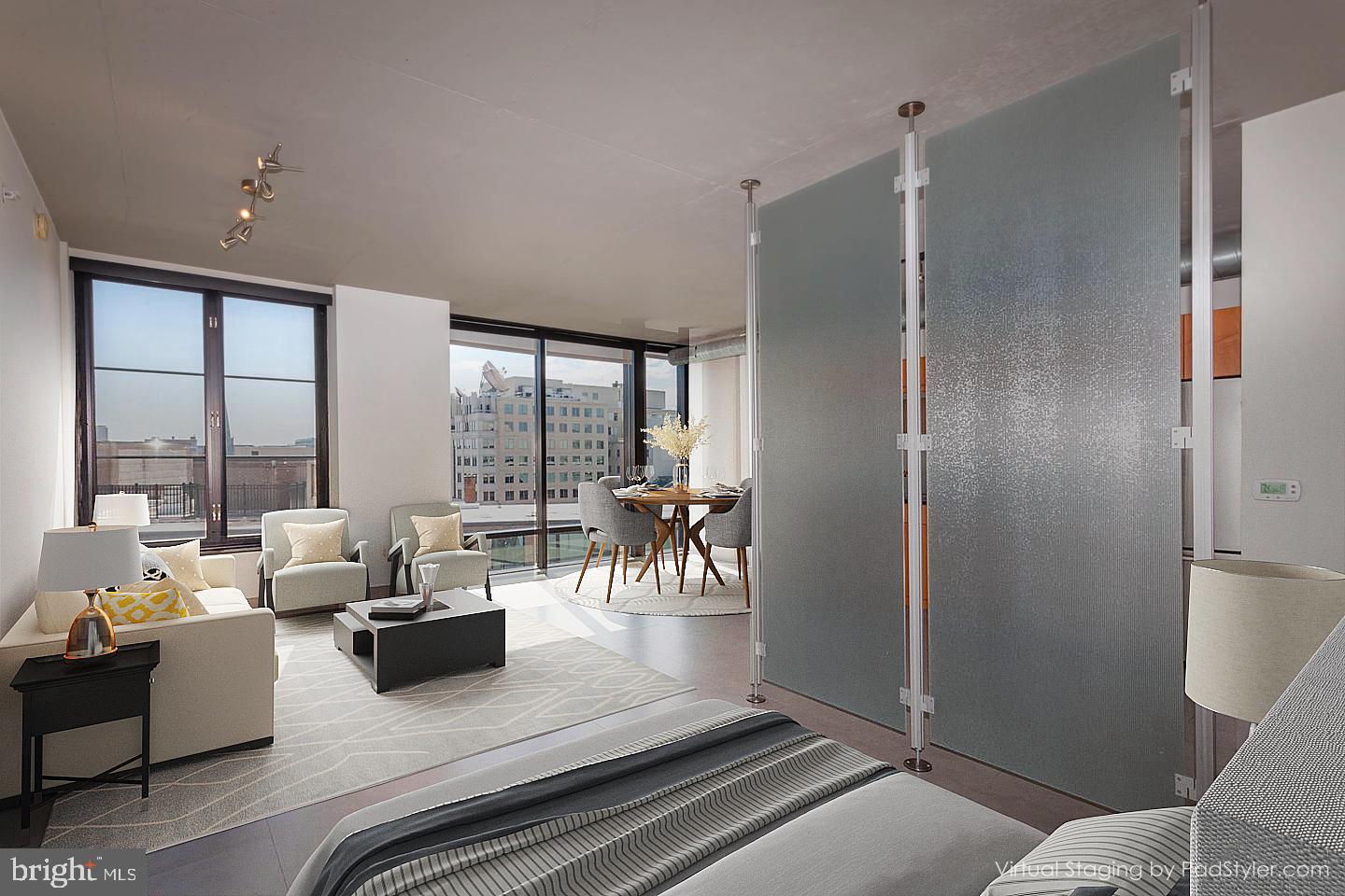 1133 14th Street Northwest, Unit 1109 Washington, DC 20005 - Photo 12 of 25 Virtual Staging Image