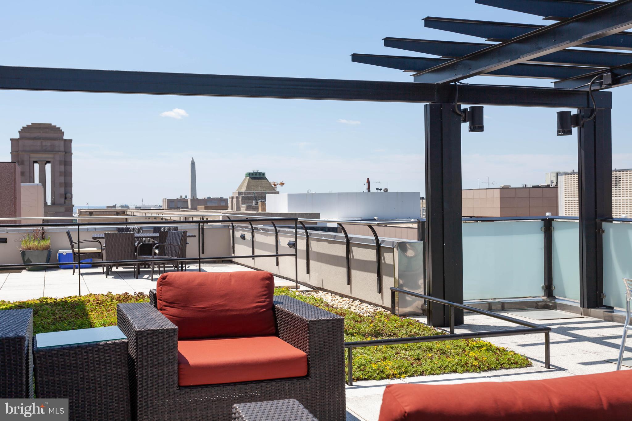 1133 14th Street Northwest, Unit 1109 Washington, DC 20005 - Photo 24 of 25 Rooftop Terrace