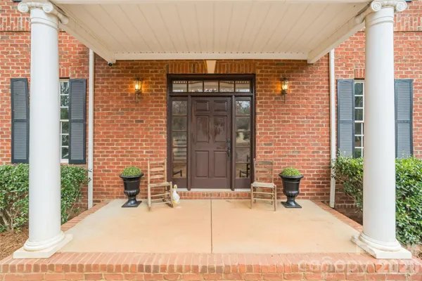 a view of an outdoor space with a patio