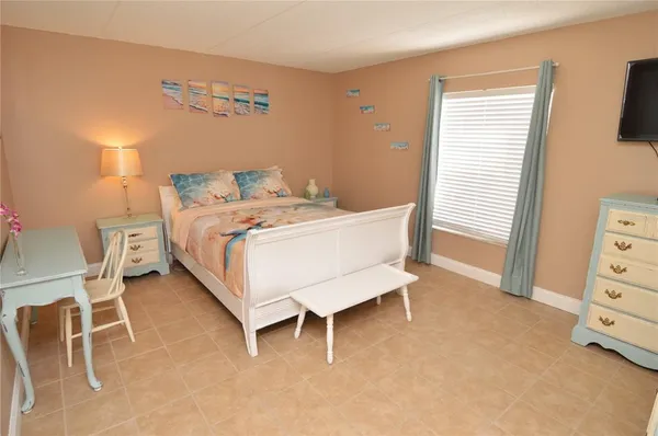 a view of a golf course with a lake