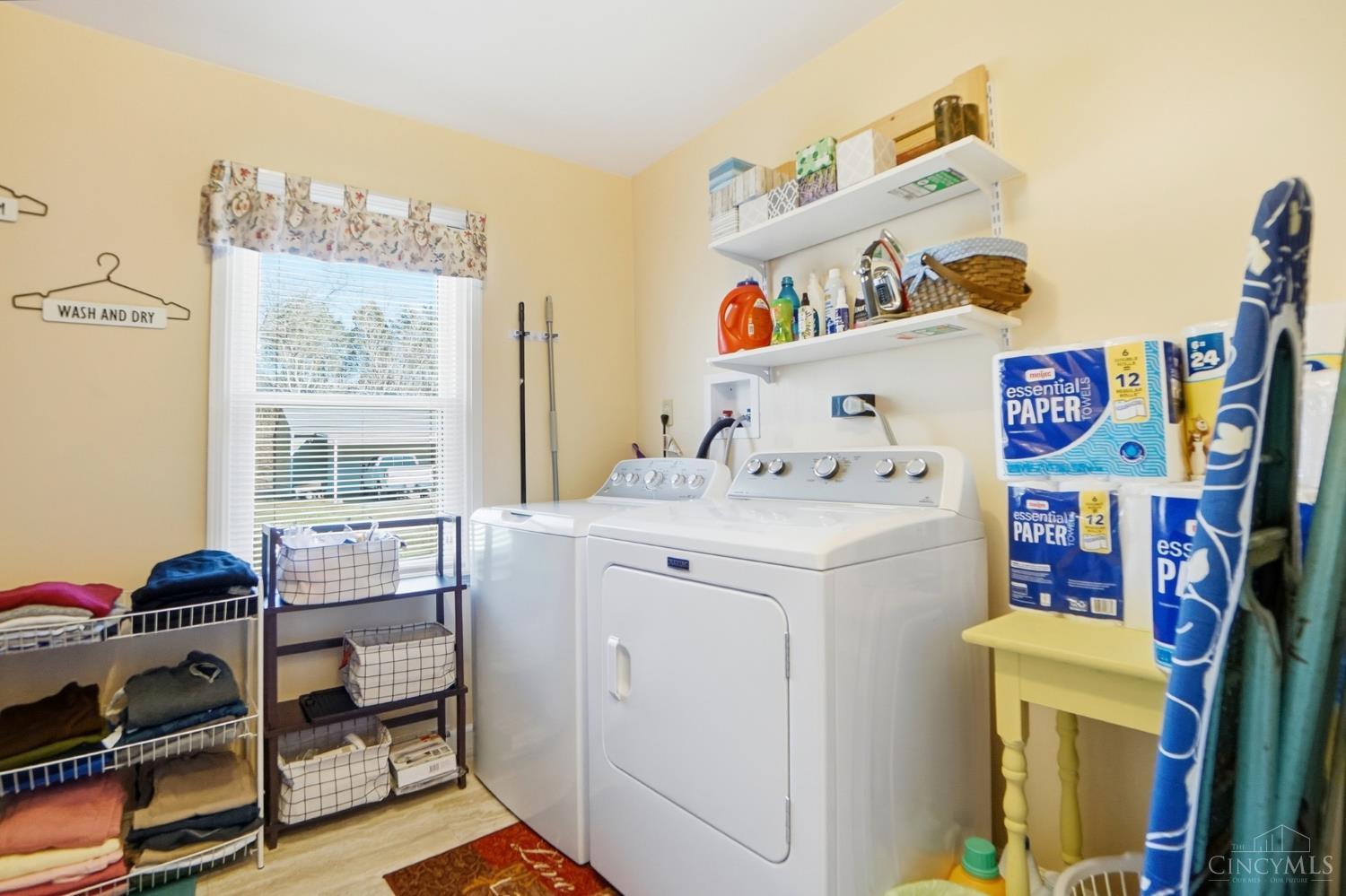 10419 New Biddinger Road Harrison, OH 45030 - Photo 25 of 49 This was the third bedroom and can easily be converted back to a bedroom. Current owners choose to make it a laundry room for convenience. There are hook-ups for laundry in the lower level!