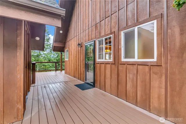 a view of a house with a porch
