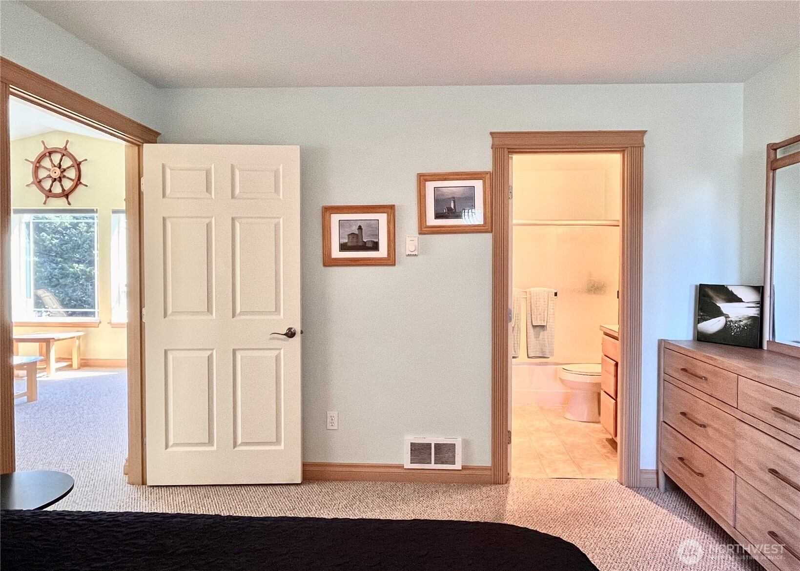 137 North Razor Clam Drive Southwest Ocean Shores, WA 98569 - Photo 25 of 31 a view of a bedroom from the hallway