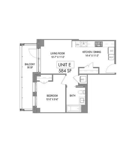 $945,500 | 133-25 37th Avenue, Unit 18E | Downtown Flushing