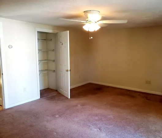 an empty room with a empty space