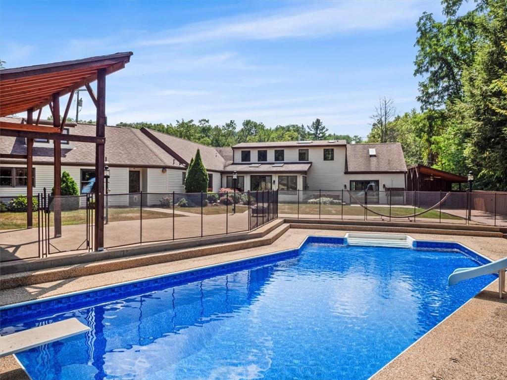 2350 Morrow Road Pittsburgh, PA 15241 - Photo 41 of 49 a house view with swimming pool in front of it