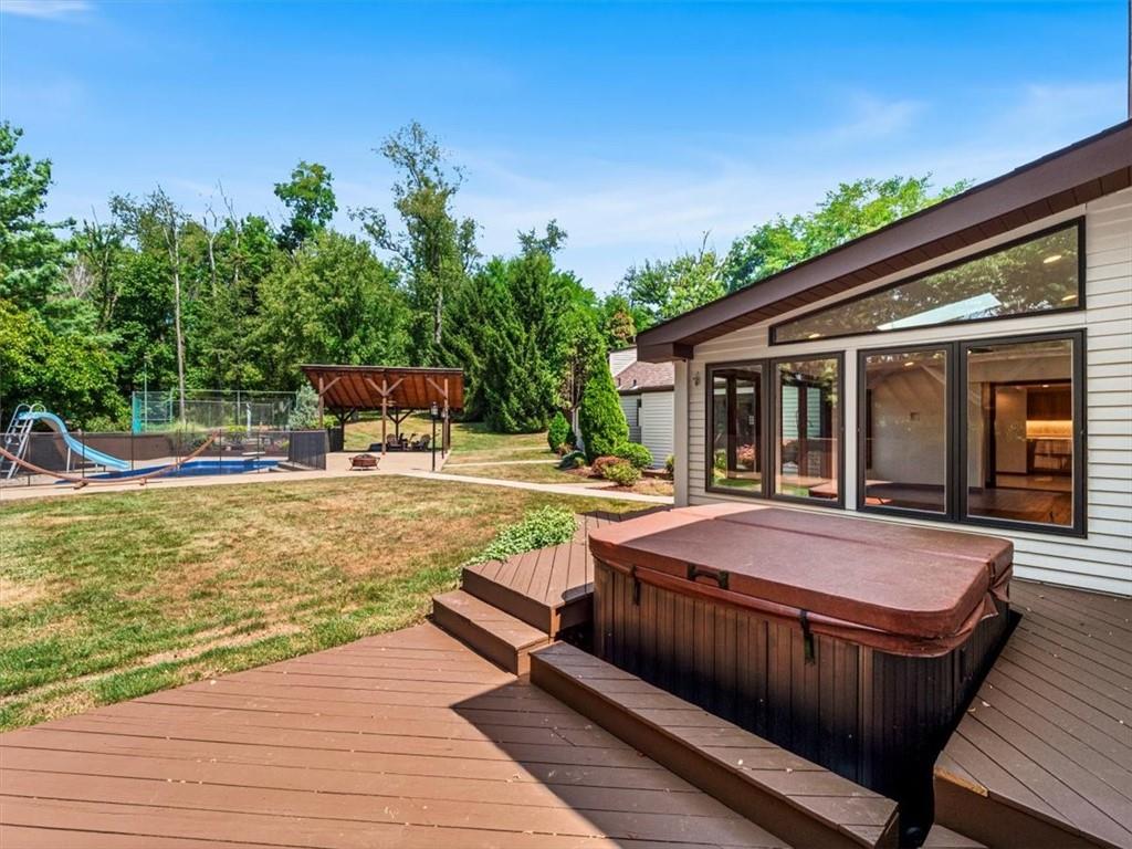 2350 Morrow Road Pittsburgh, PA 15241 - Photo 45 of 49 a view of a house with pool and sitting area