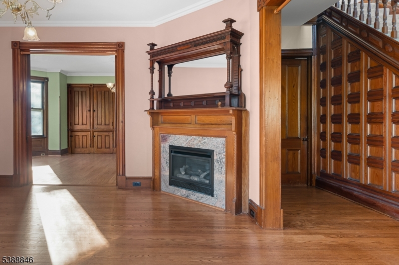 25 Old Turnpike Road Oldwick, NJ 08858 - Photo 11 of 46 a view of a livingroom with a fireplace staircase and a fireplace