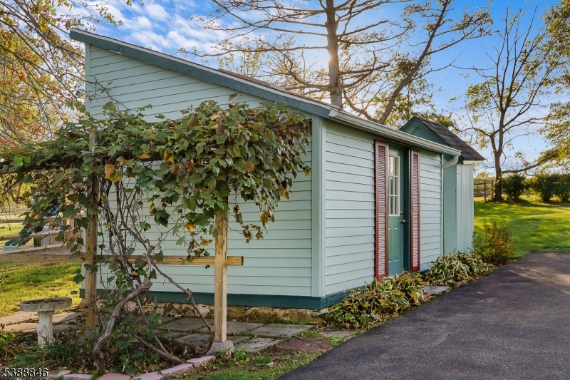 25 Old Turnpike Road Oldwick, NJ 08858 - Photo 45 of 46 a backyard of a house with plants and large tree
