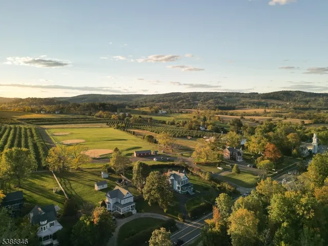 a view of lake and mountain