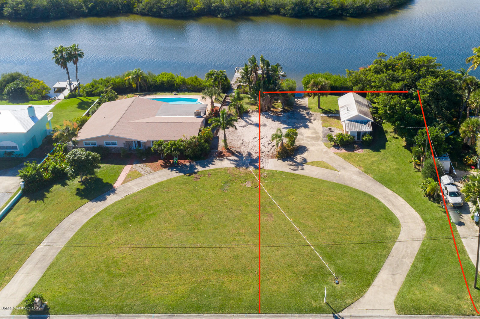 758 Nassau Road Cocoa Beach, FL 32931 - Photo 4 of 12 South View