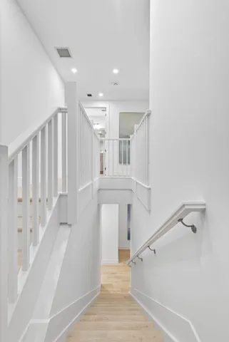 a view of a park with slide