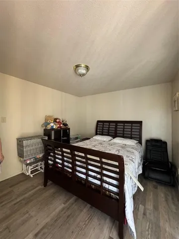 a view of a dining area with furniture and a window