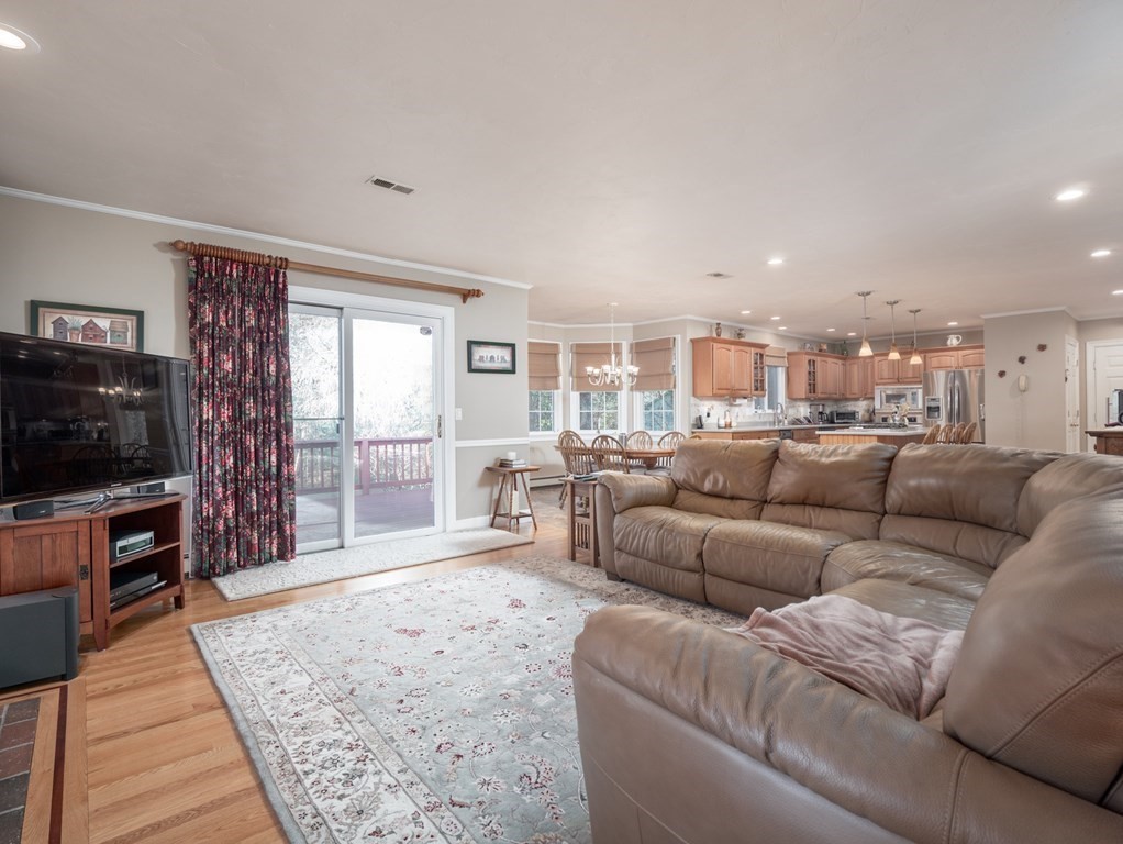 14 Talbott Farm Drive Mendon, MA 01756 - Photo 14 of 40 a living room with furniture and a flat screen tv