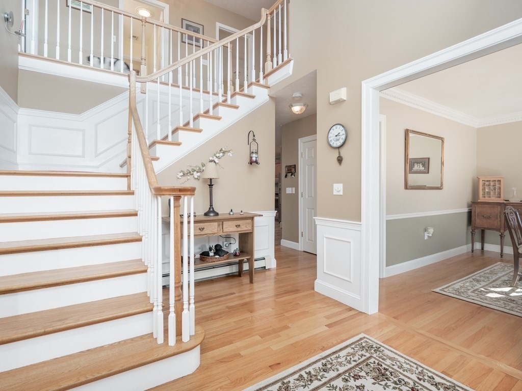 14 Talbott Farm Drive Mendon, MA 01756 - Photo 2 of 40 a view of entryway and hall with wooden floor