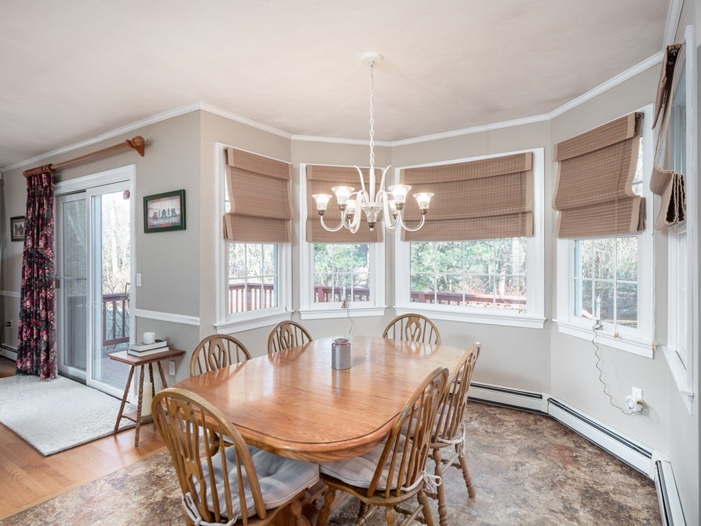 14 Talbott Farm Drive Mendon, MA 01756 - Photo 7 of 40 a view of a dining room with furniture window and outside view