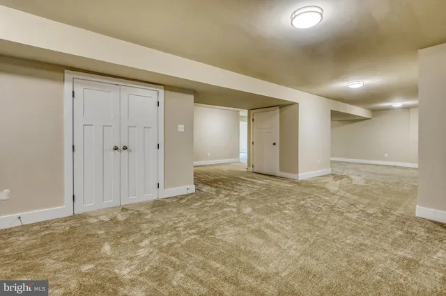 a view of empty room