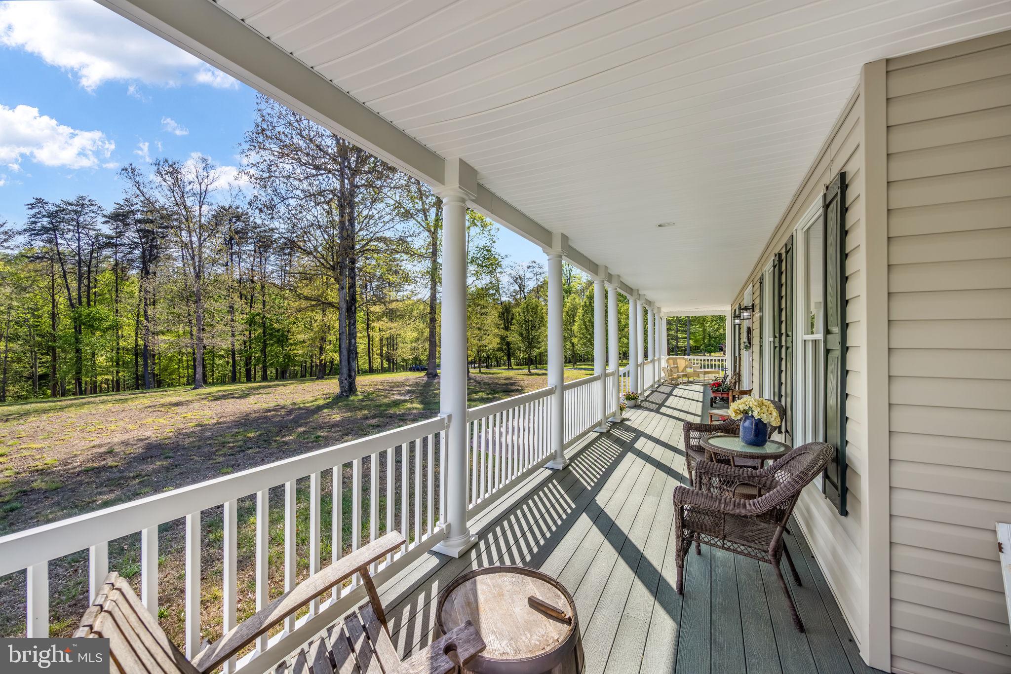 6657 Lawyers Road Spotsylvania, VA 22551 - Photo 47 of 73 a view of a two chair in the balcony