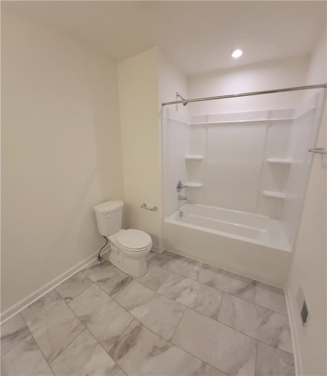 236 Wyncrest Drive Butler, PA 16001 - Photo 18 of 23 a bathroom with a toilet and a shower