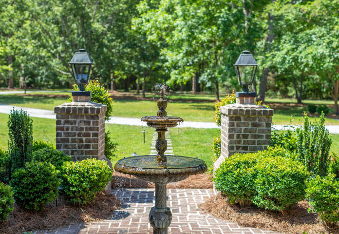 4440 Wando Farms Road Mount Pleasant, SC 29429 - Photo 75 of 88 Beautiful fountain and gas lanterns