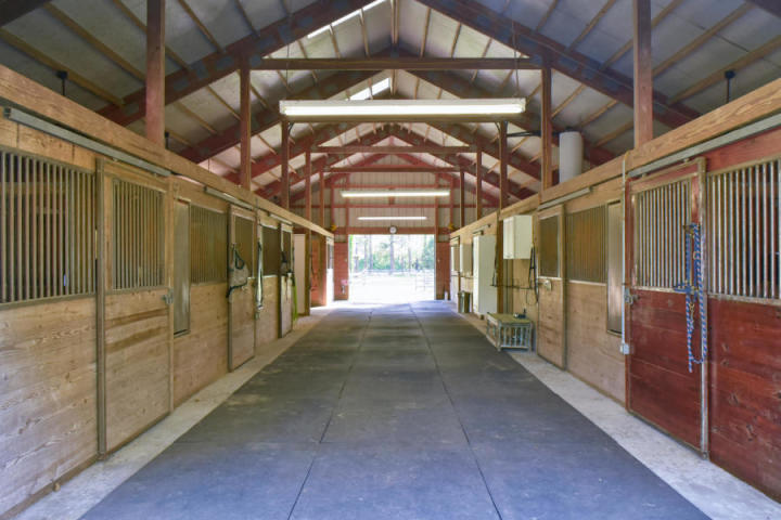4440 Wando Farms Road Mount Pleasant, SC 29429 - Photo 83 of 88 Inside Barn with 7 stalls
