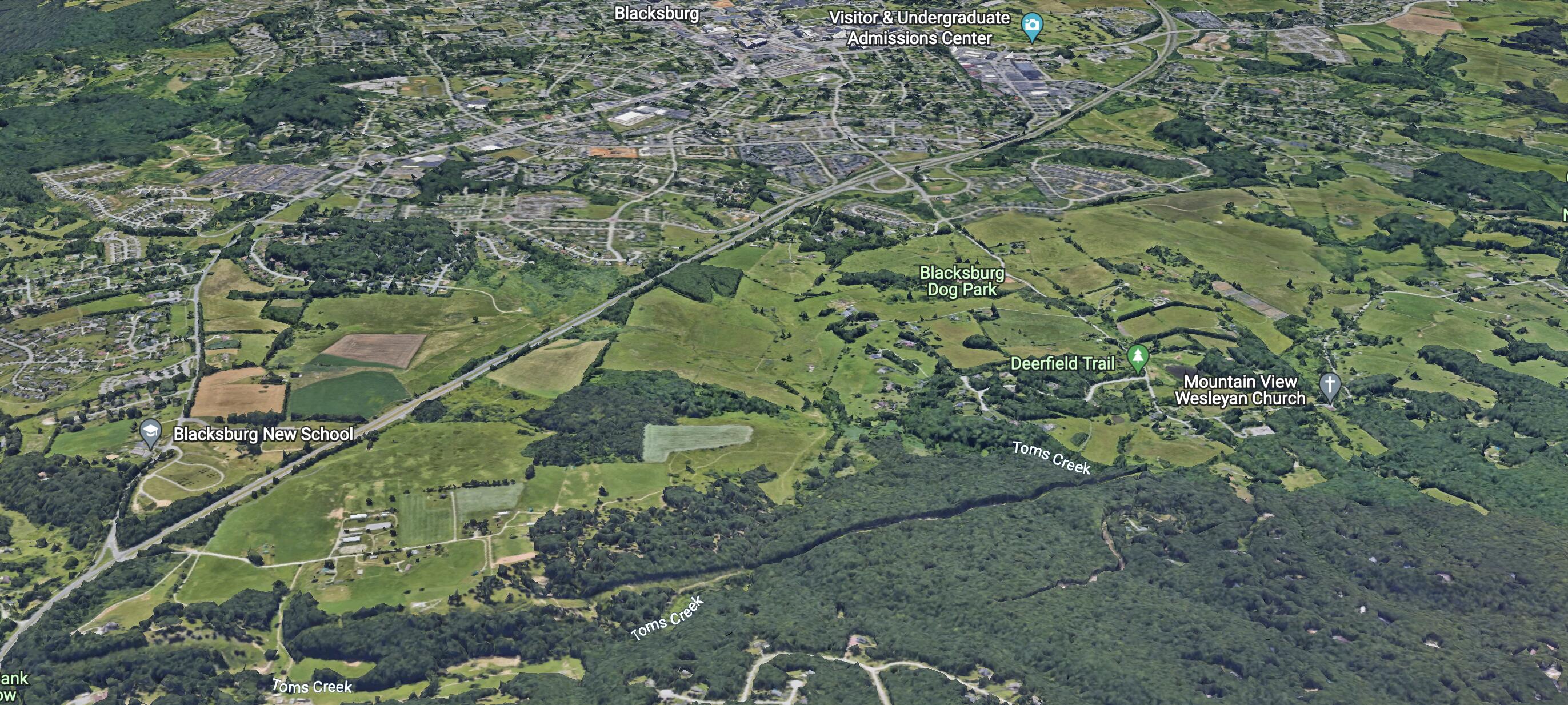 0 Toms Creek Road Blacksburg, VA 24060 - Photo 60 of 61 Google Earth