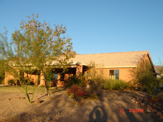 426 South Muleshoe Road Apache Junction, AZ 85119 - Photo 7 of 12 rear house elevation