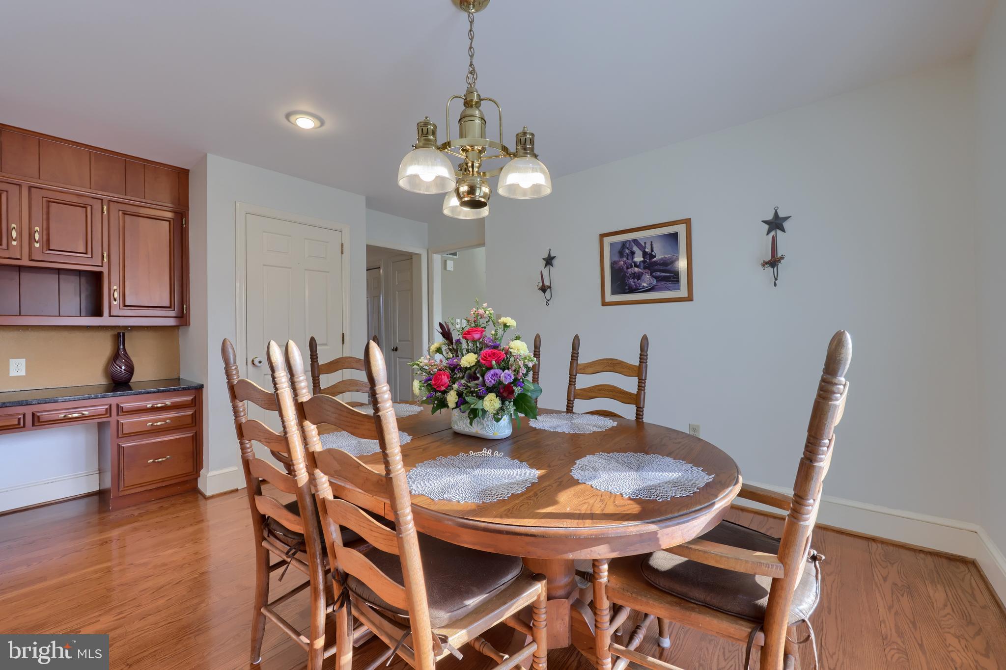 128 Hammersmith Lane Lititz, PA 17543 - Photo 25 of 65 a view of a dining room with furniture and wooden floor
