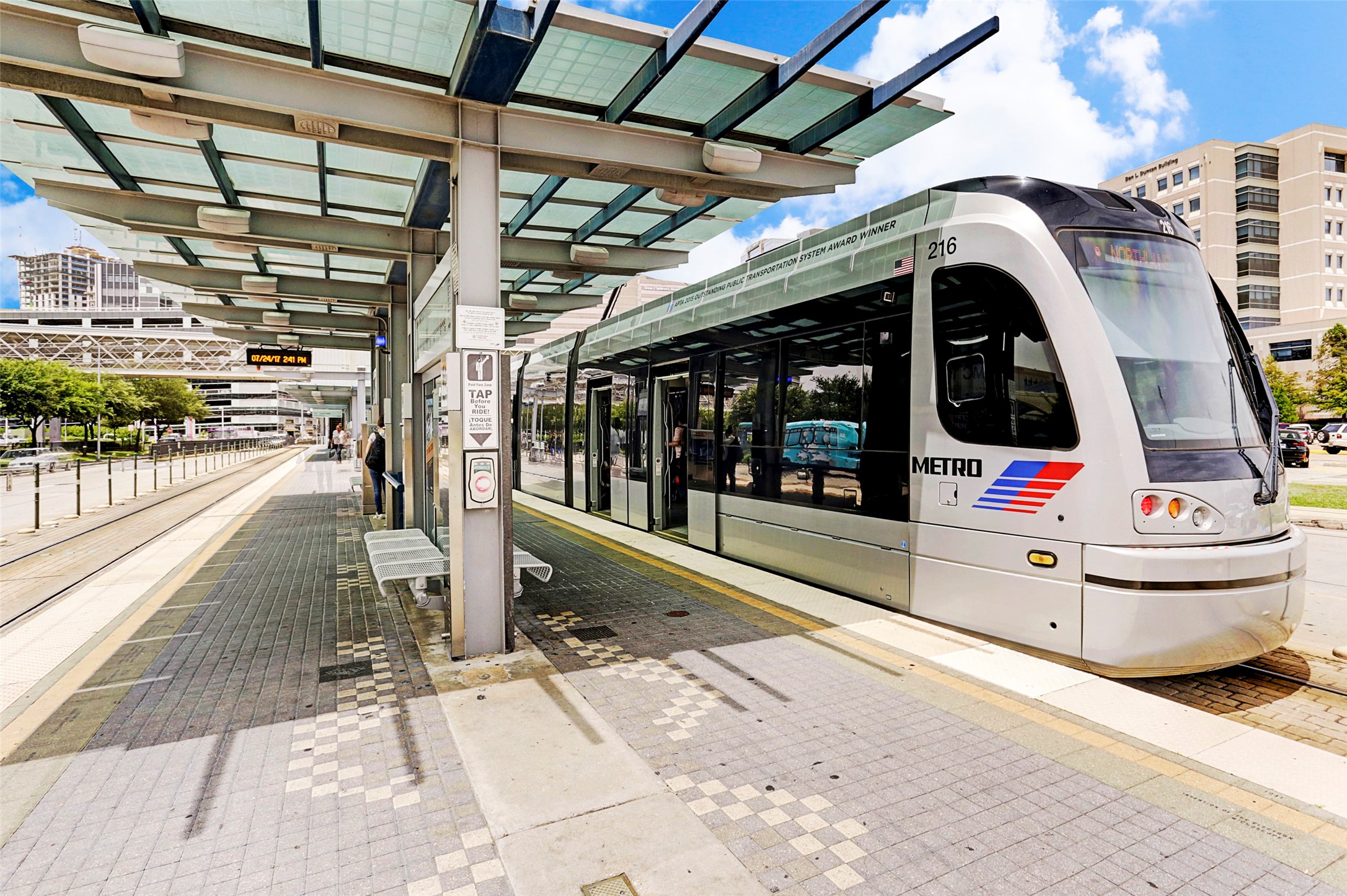5218 Crawford Street Houston, TX 77004 - Photo 16 of 22 Short walk to light rail !!! Head downtown or in the opposite direction to the Med Center, NRG Stadium, and all stops in between.