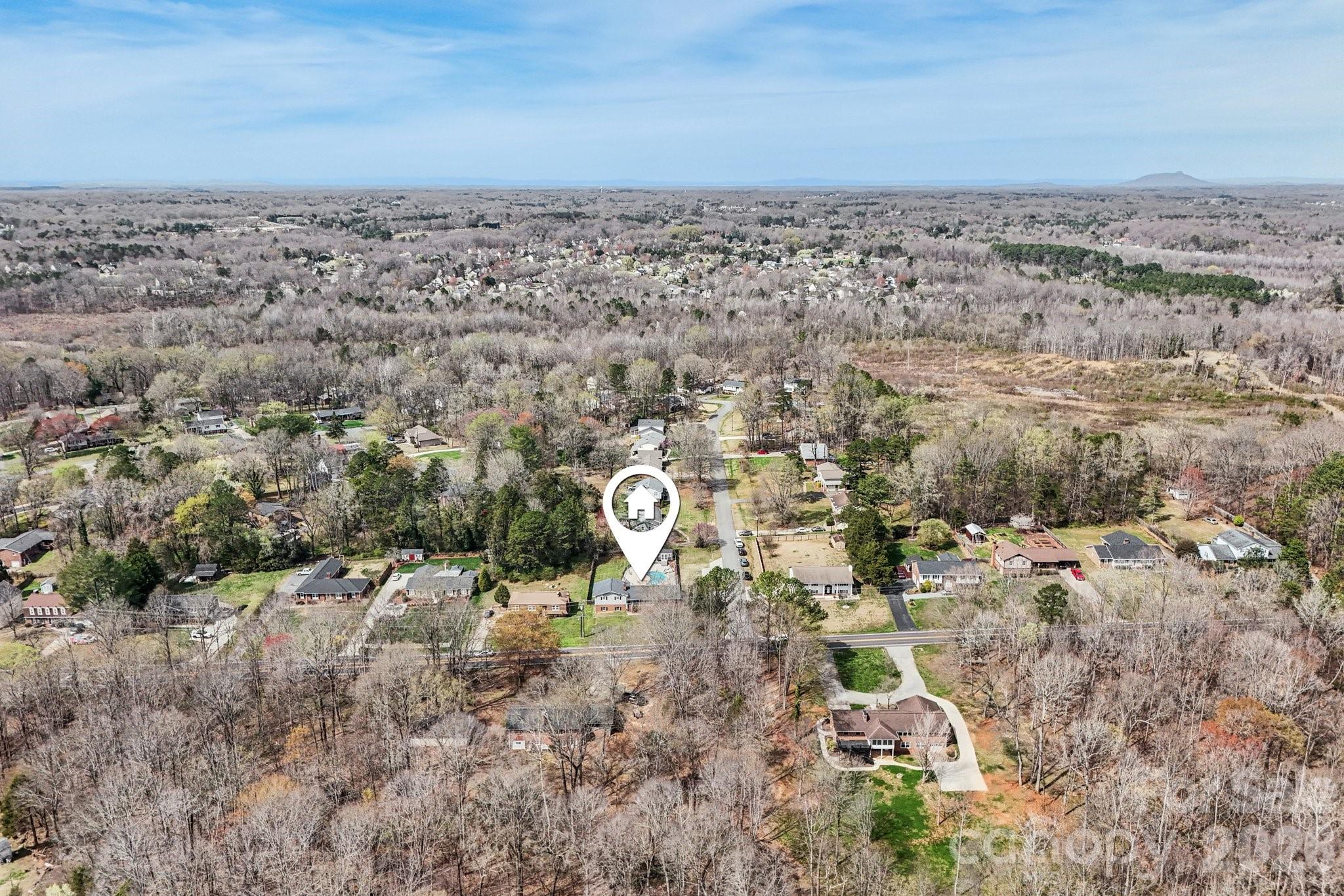 660 South Peace Haven Road Winston-Salem, NC 27103 - Photo 38 of 43 an aerial view of a city