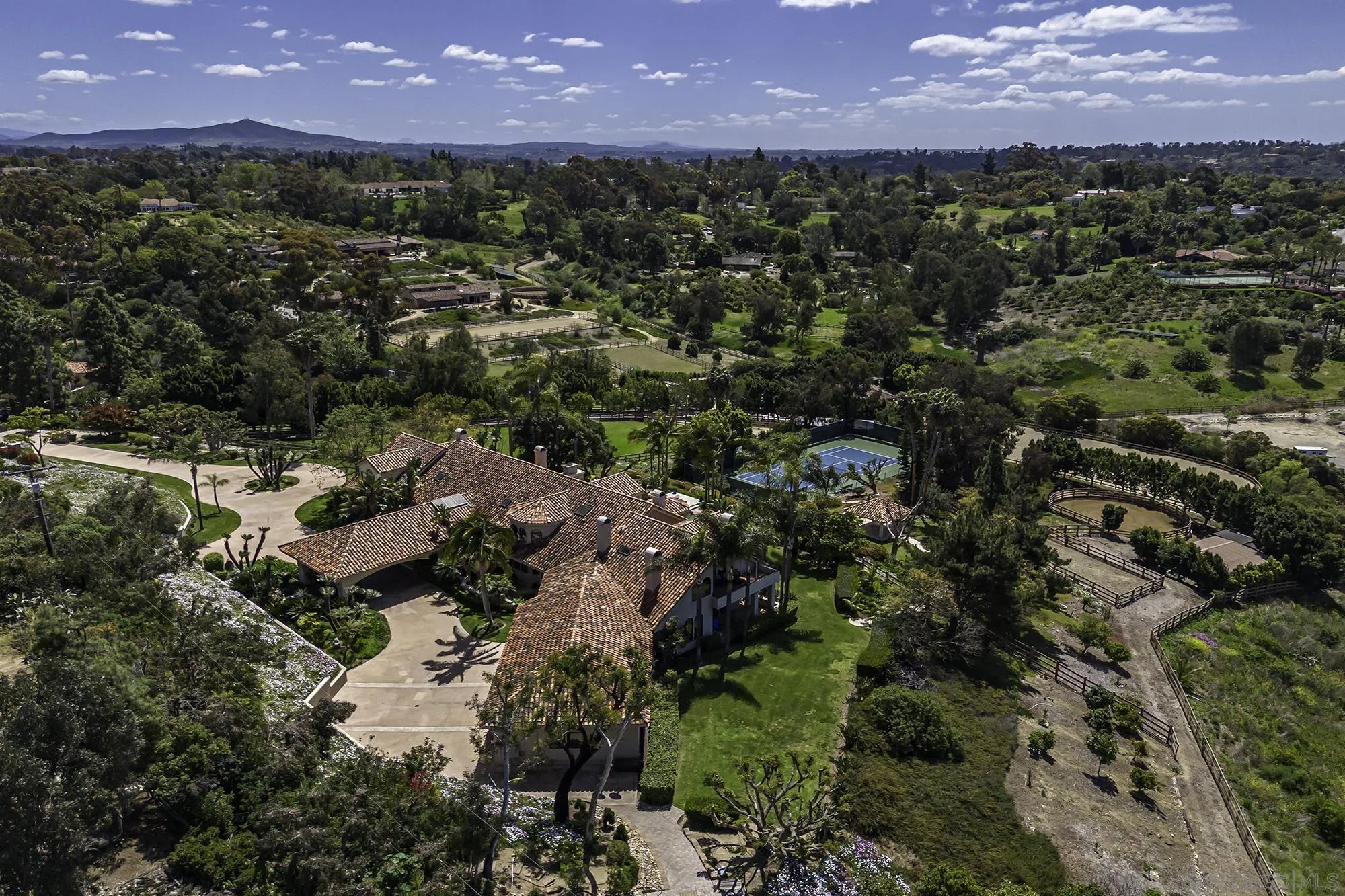 5305 La Crescenta Road Rancho Santa Fe, CA 92067 - Photo 64 of 64 Spacious grounds including multiple turn outs and pastures as well as a nice citrus grove.