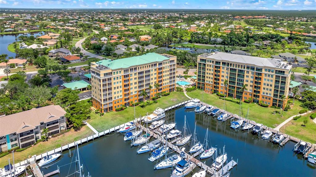 2090 Matecumbe Key Road, Unit 1105 Punta Gorda, FL 33955 - Photo 37 of 58 a view of a city with an ocean view