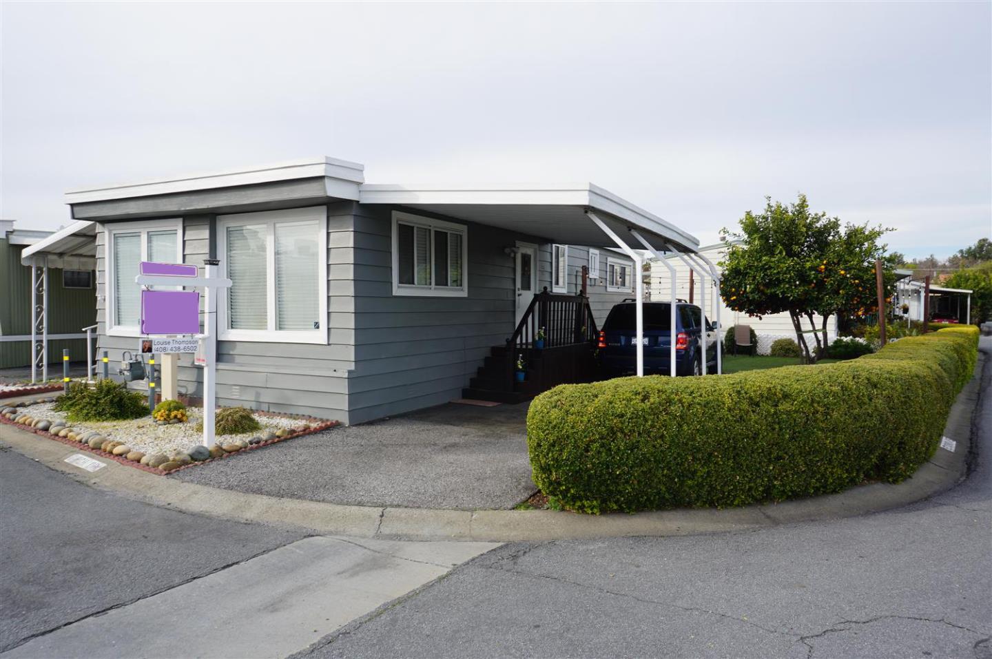 2150 Almaden Road, Unit 62 San Jose, CA 95125 - Photo 3 of 38 a front view of a house with garden