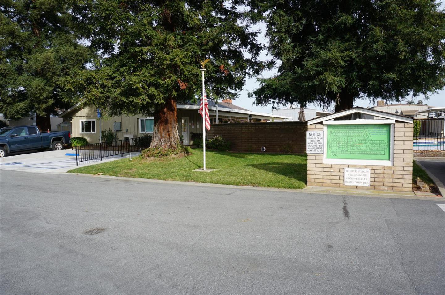 2150 Almaden Road, Unit 62 San Jose, CA 95125 - Photo 36 of 38 a view of a house with a yard and garage