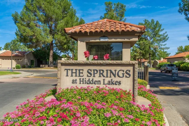 a view of sign board