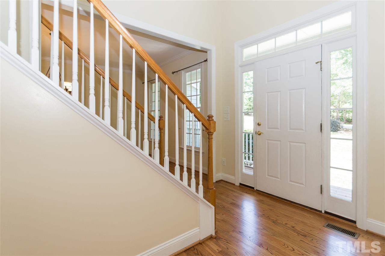 11704 John Allen Road Raleigh, NC 27614 - Photo 2 of 25 a view of an entryway with wooden floor