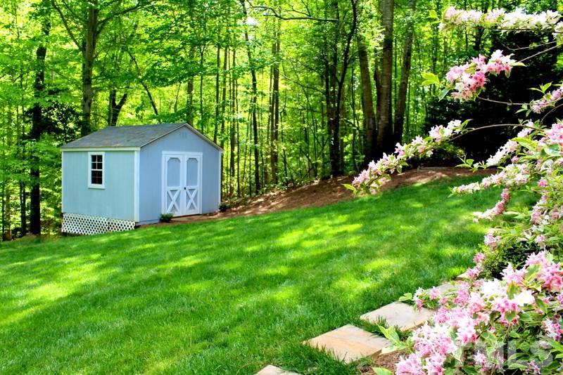 11704 John Allen Road Raleigh, NC 27614 - Photo 25 of 25 a view of backyard with garden and flowers